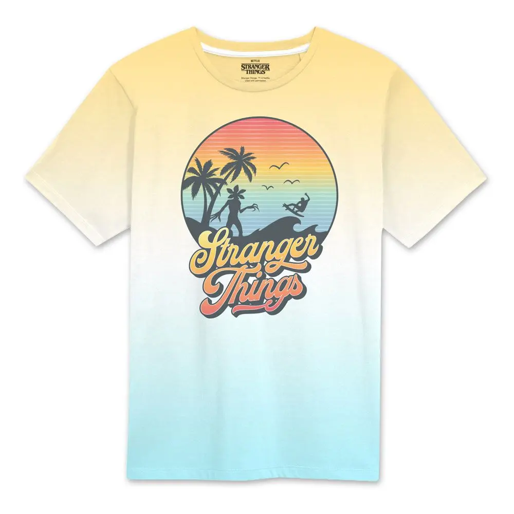 Stranger Things Sunset Circle t-shirt product photo