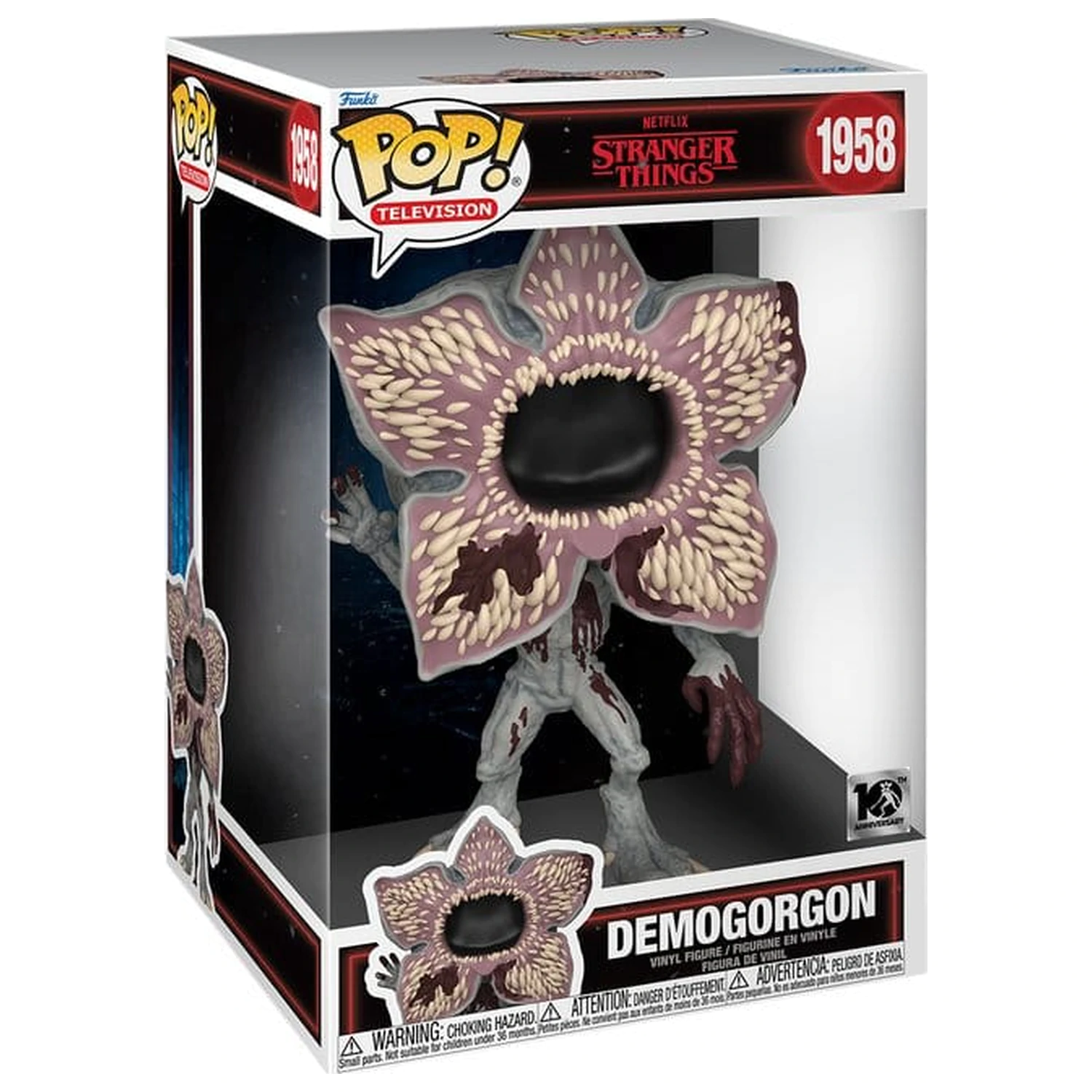 Stranger Things Super Sized Jumbo Funko POP! Vinyl Figure Demogorgon 25 cm  product photo