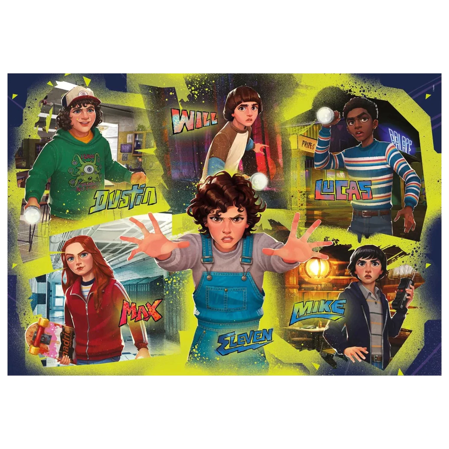 Stranger Things Tales 180-piece puzzle product photo