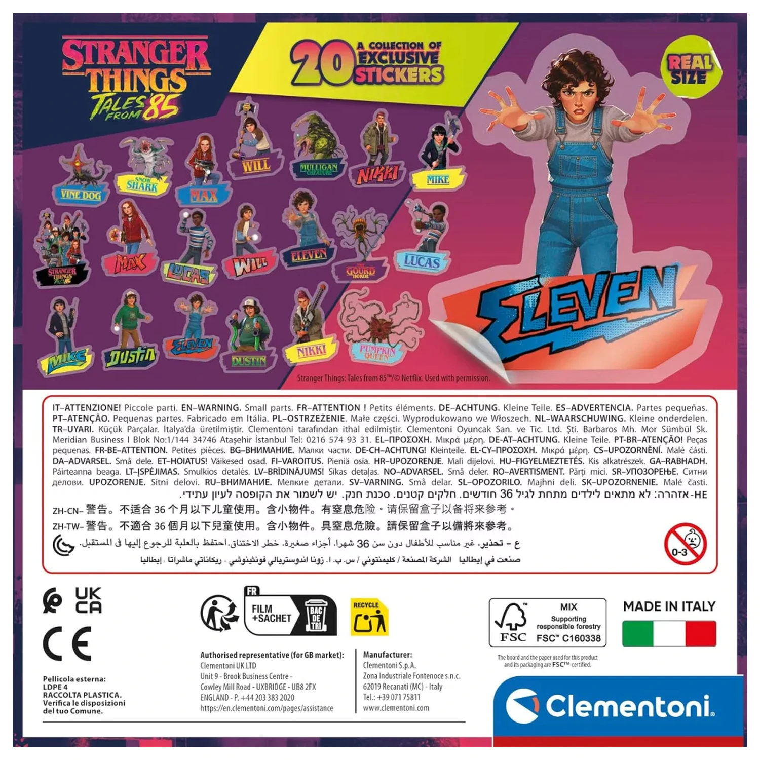 Stranger Things Tales 180-piece puzzle product photo