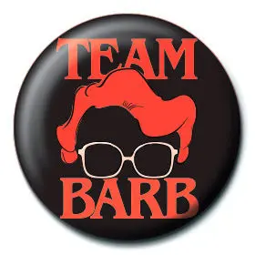 Stranger Things Team Barb badge product photo
