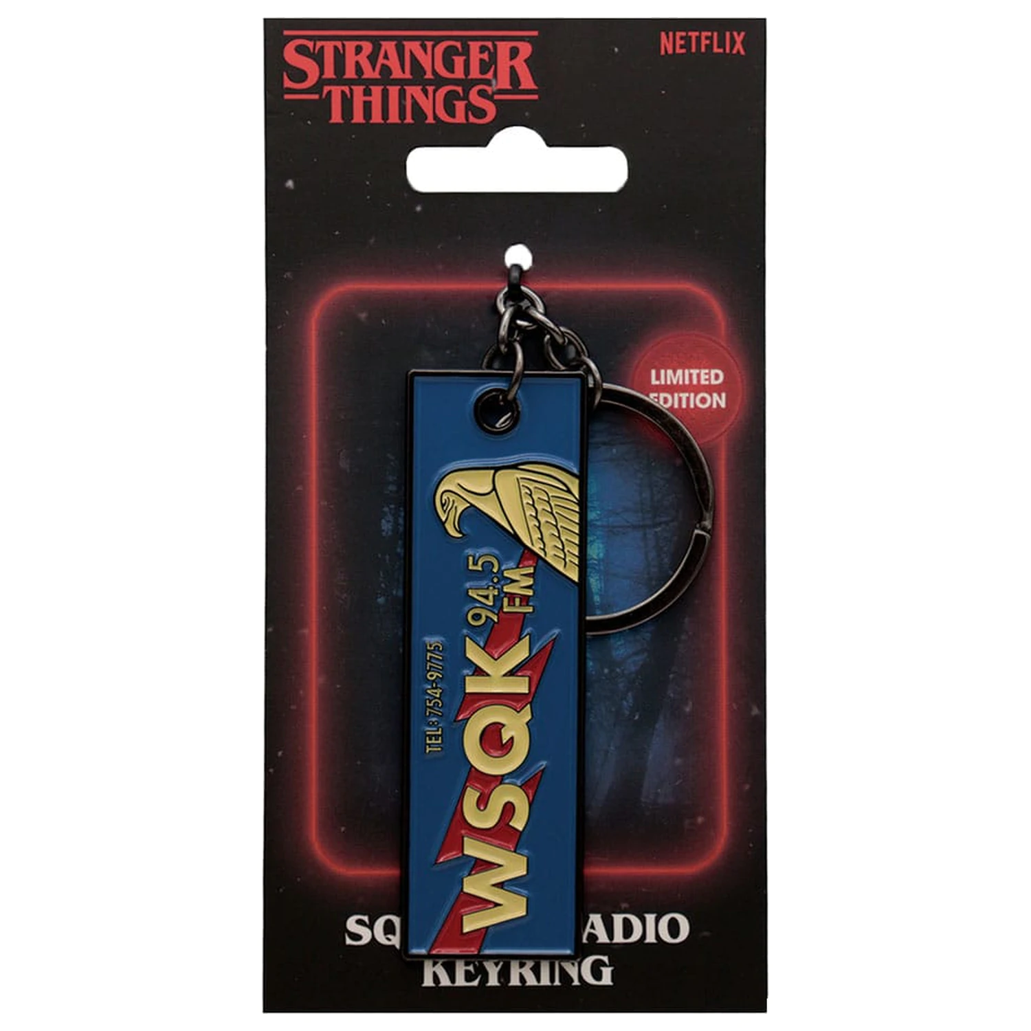 Stranger Things Keychain The Squawk Limited Edition           product photo