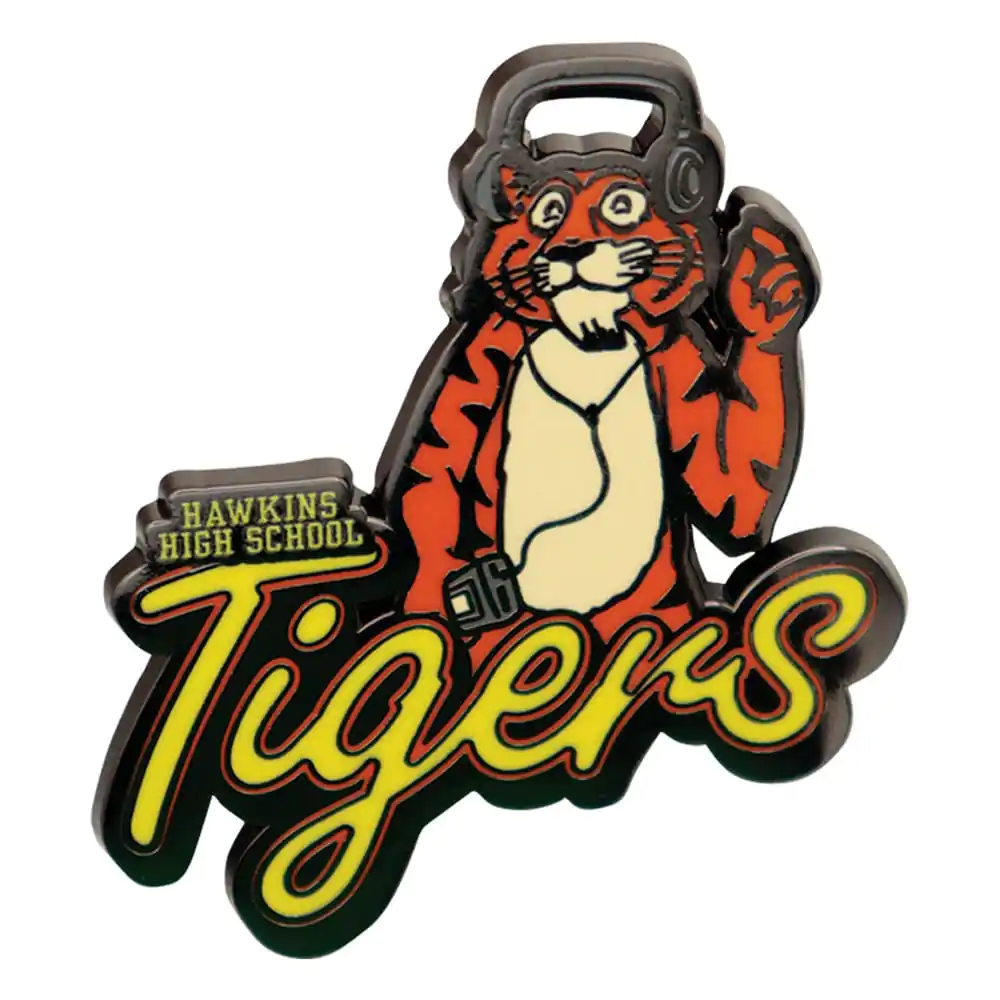 Stranger Things Pennant with Pin Badge Tiger´s termékfotó