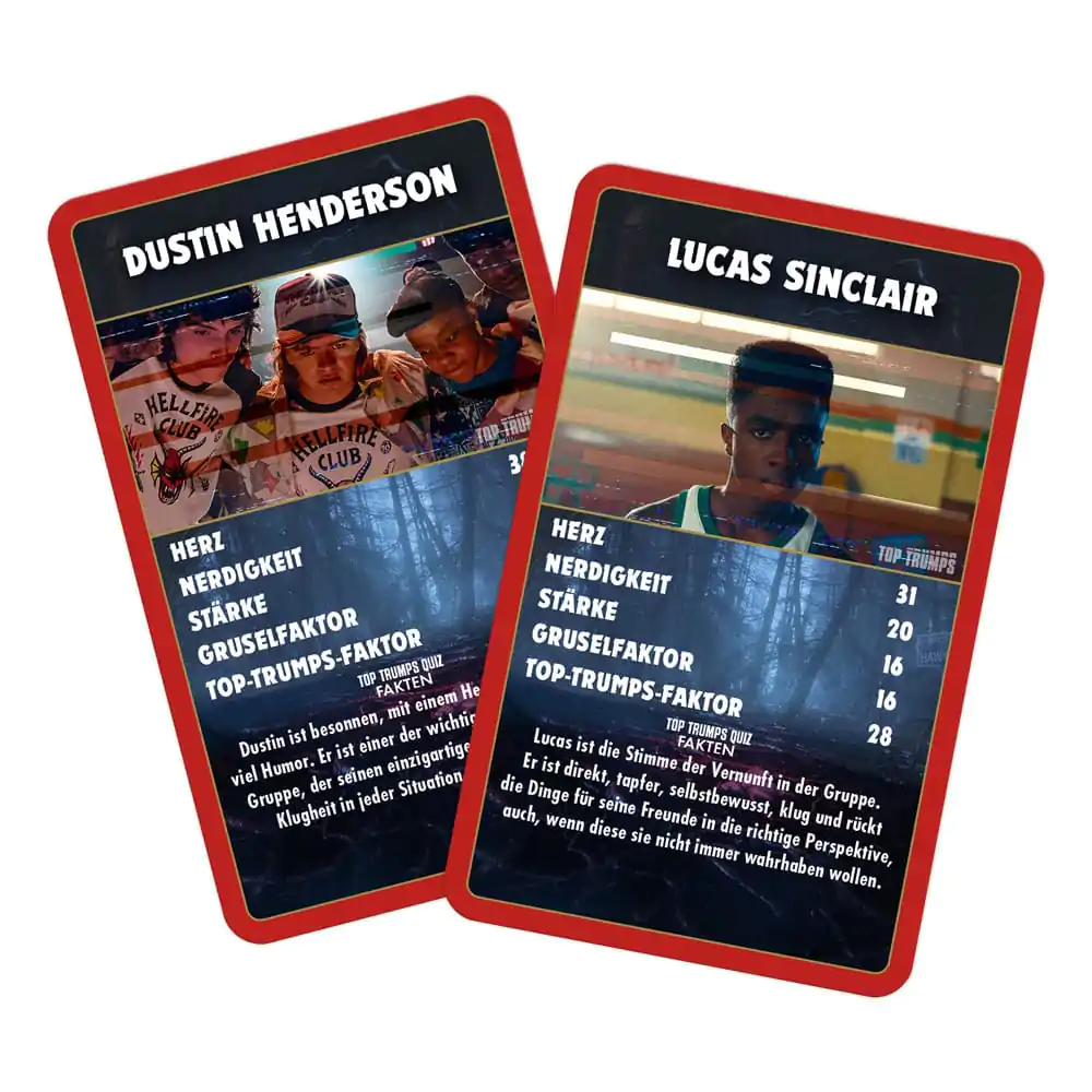 Stranger Things Card Game Top Trumps Collectables *German Version* product photo