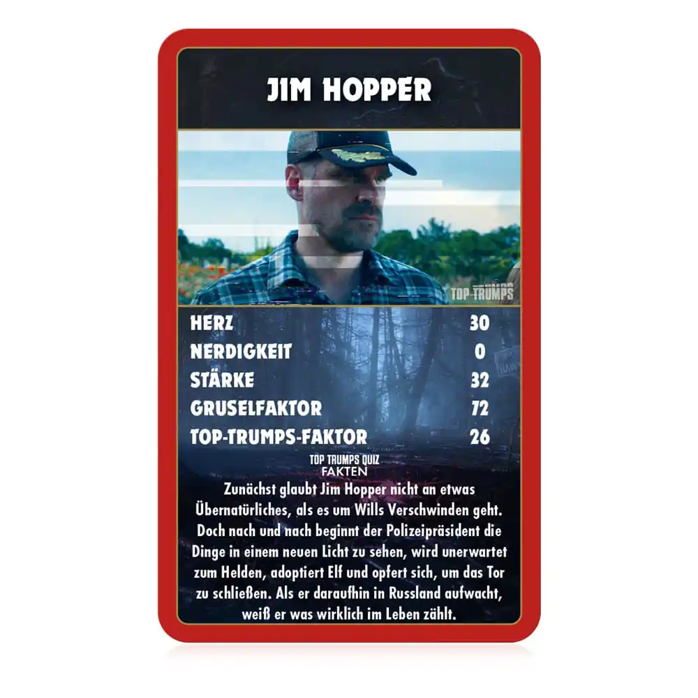 Stranger Things Card Game Top Trumps Collectables *German Version* product photo