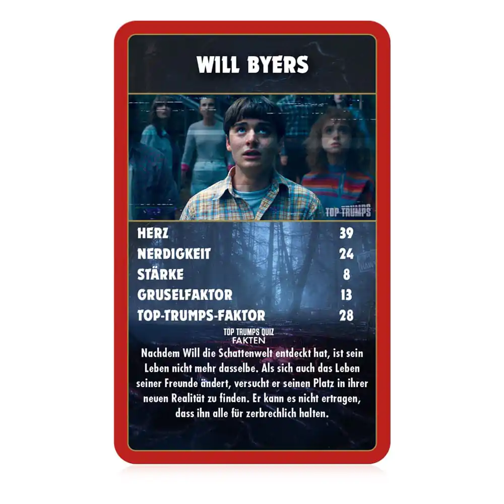 Stranger Things Card Game Top Trumps Collectables *German Version* product photo