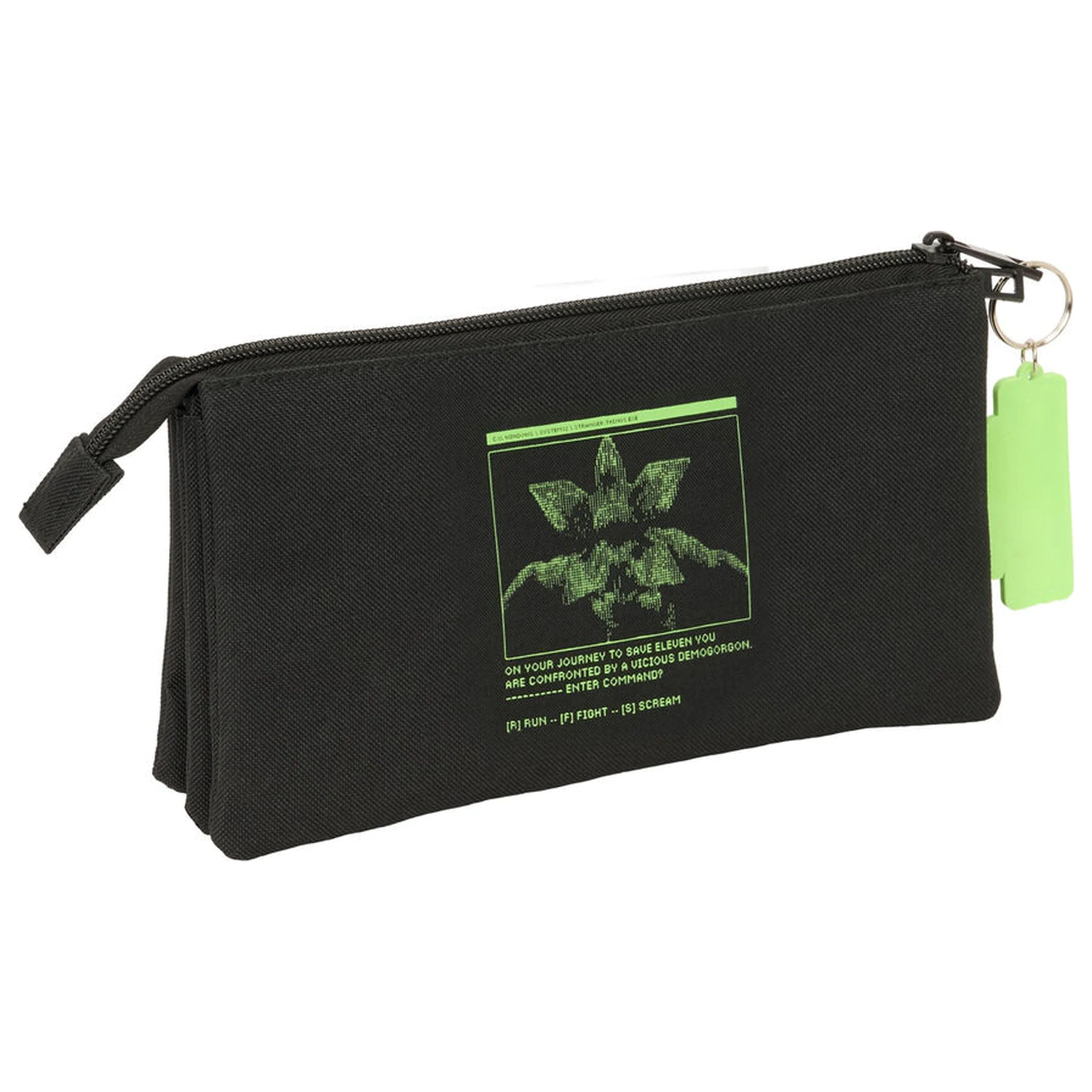 Stranger Things triple pencil case product photo