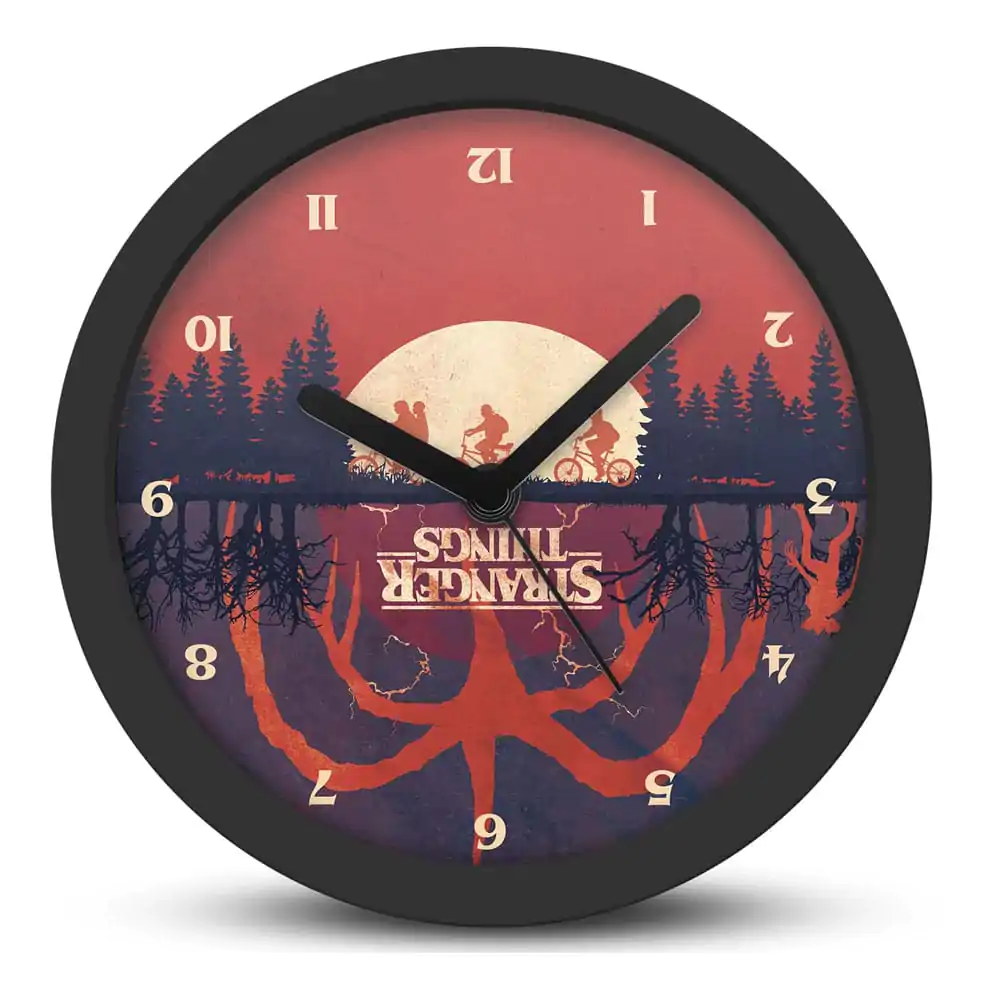 Stranger Things Desk Clock Upside Down product photo