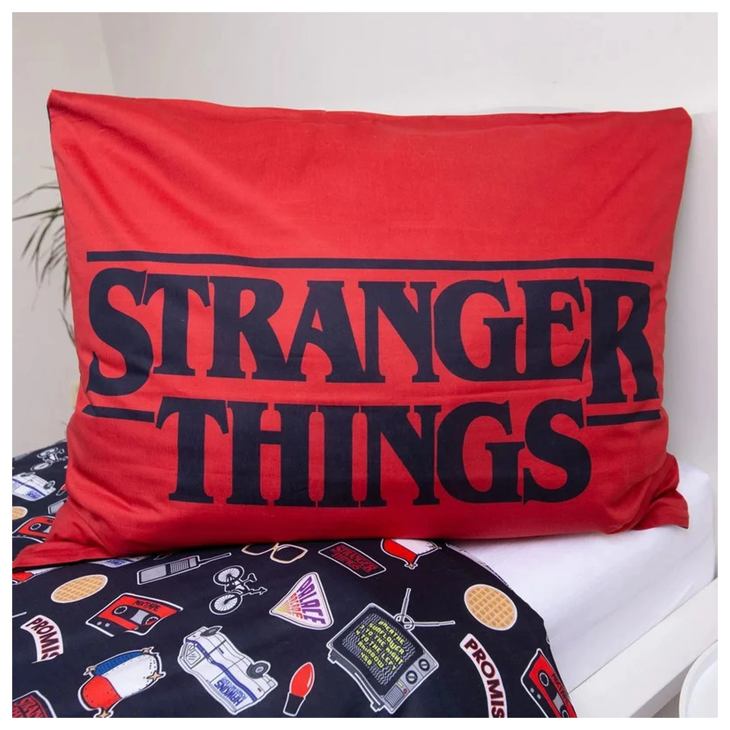 Stranger Things Upside Down Dark Duvet Cover product photo