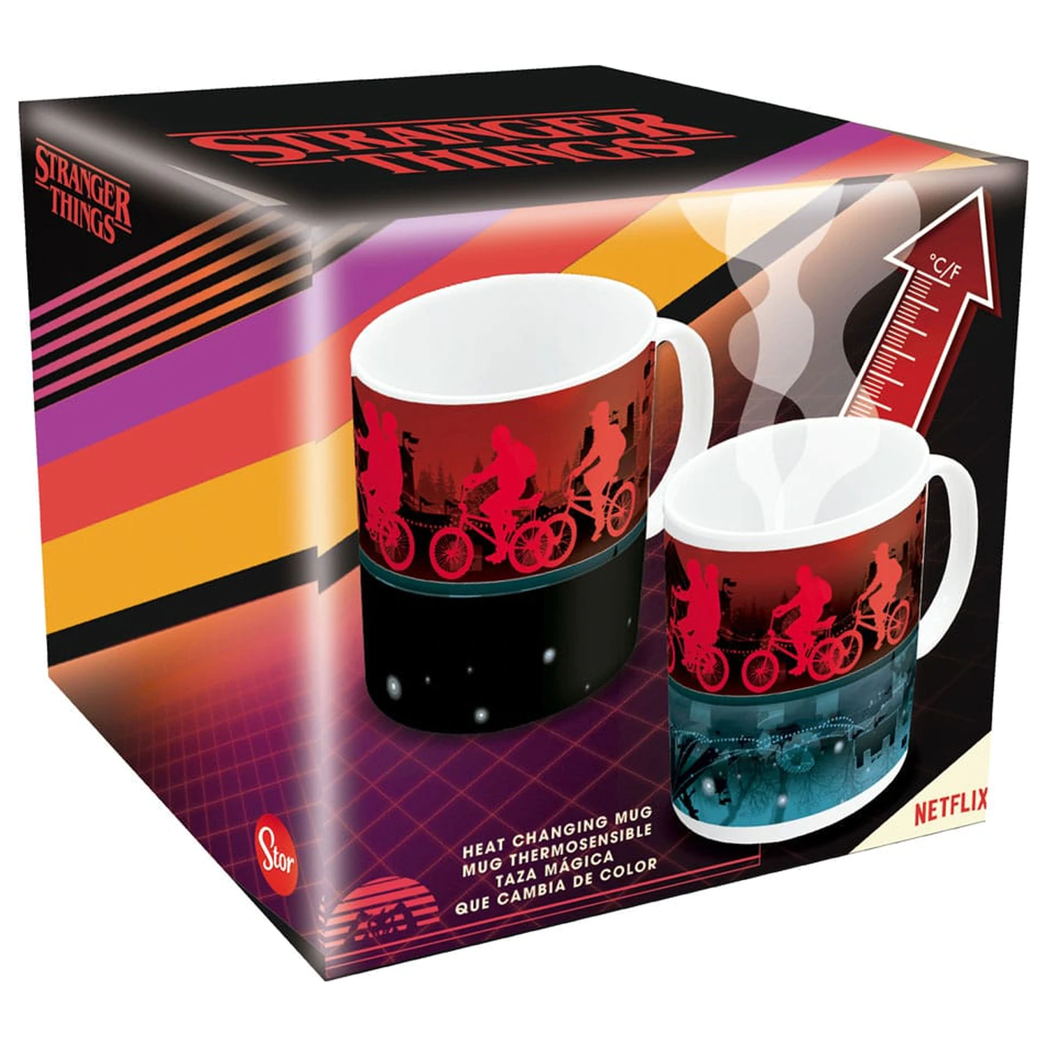 Stranger Things Heat Change Mug Upside Down 325 ml          product photo