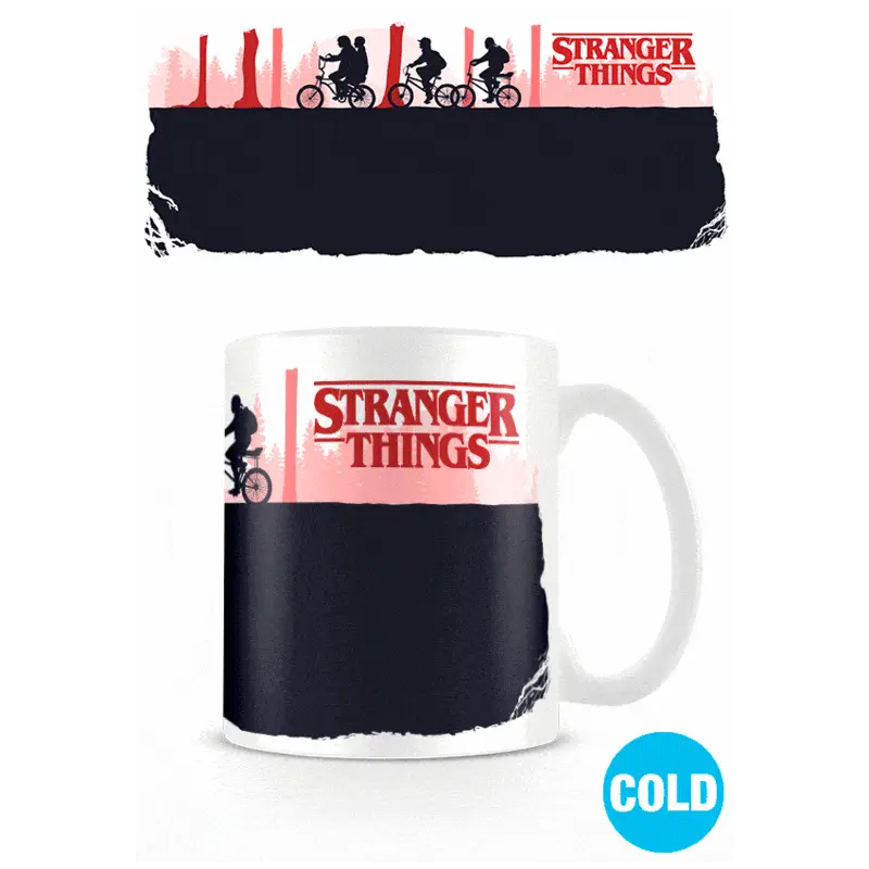 Stranger Things Heat Change Mug Upside Down termékfotó