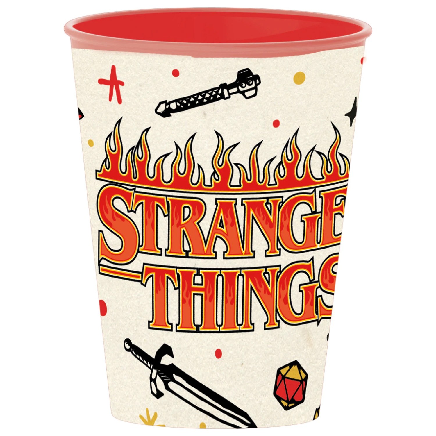 Stranger Things Upside Down Plastic Cup 260 ml product photo