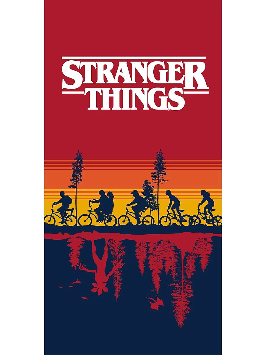 Stranger Things Upside Down towel product photo