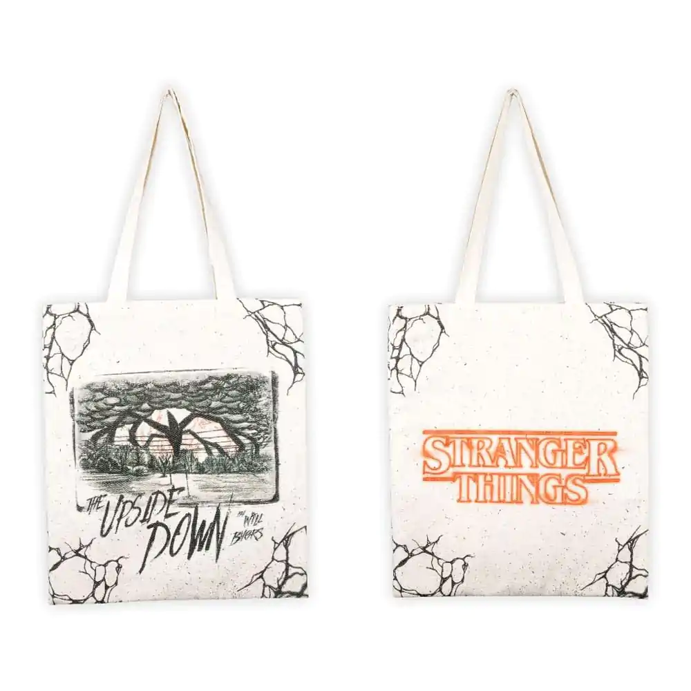 Stranger Things Tote Bag Upsidedown product photo