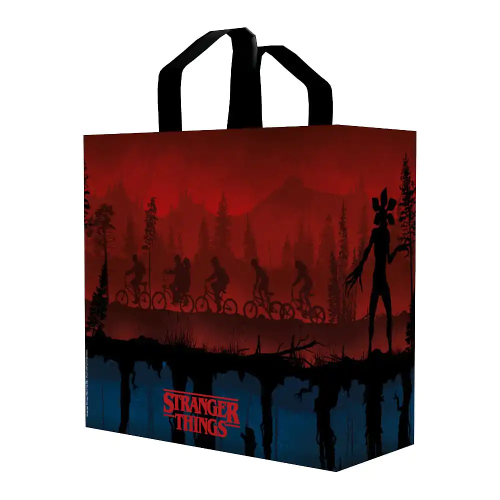 Stranger Things Tote Bag Upsidedown product photo