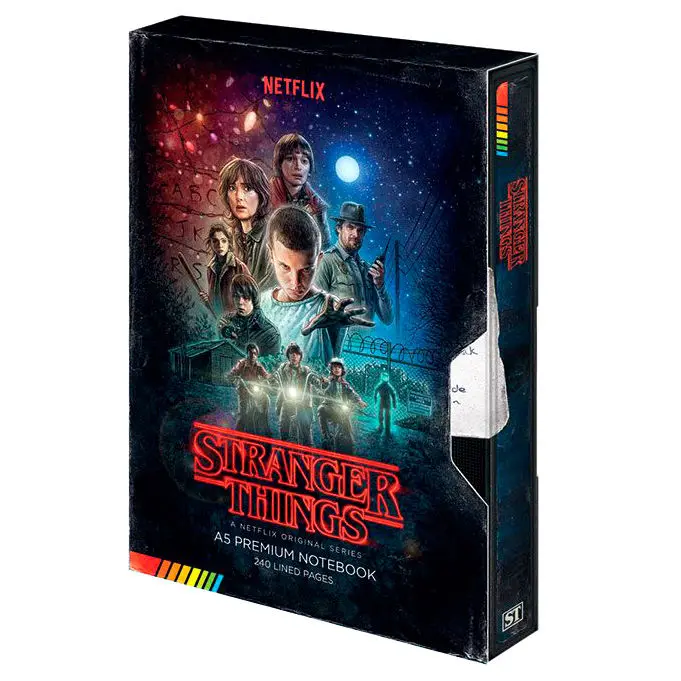 Stranger Things Premium Notebook A5 VHS (S1) product photo