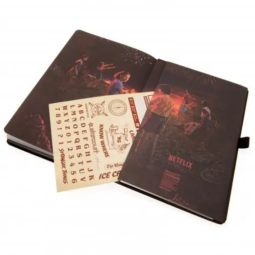 Stranger Things Premium Notebook A5 Great Scott VHS product photo