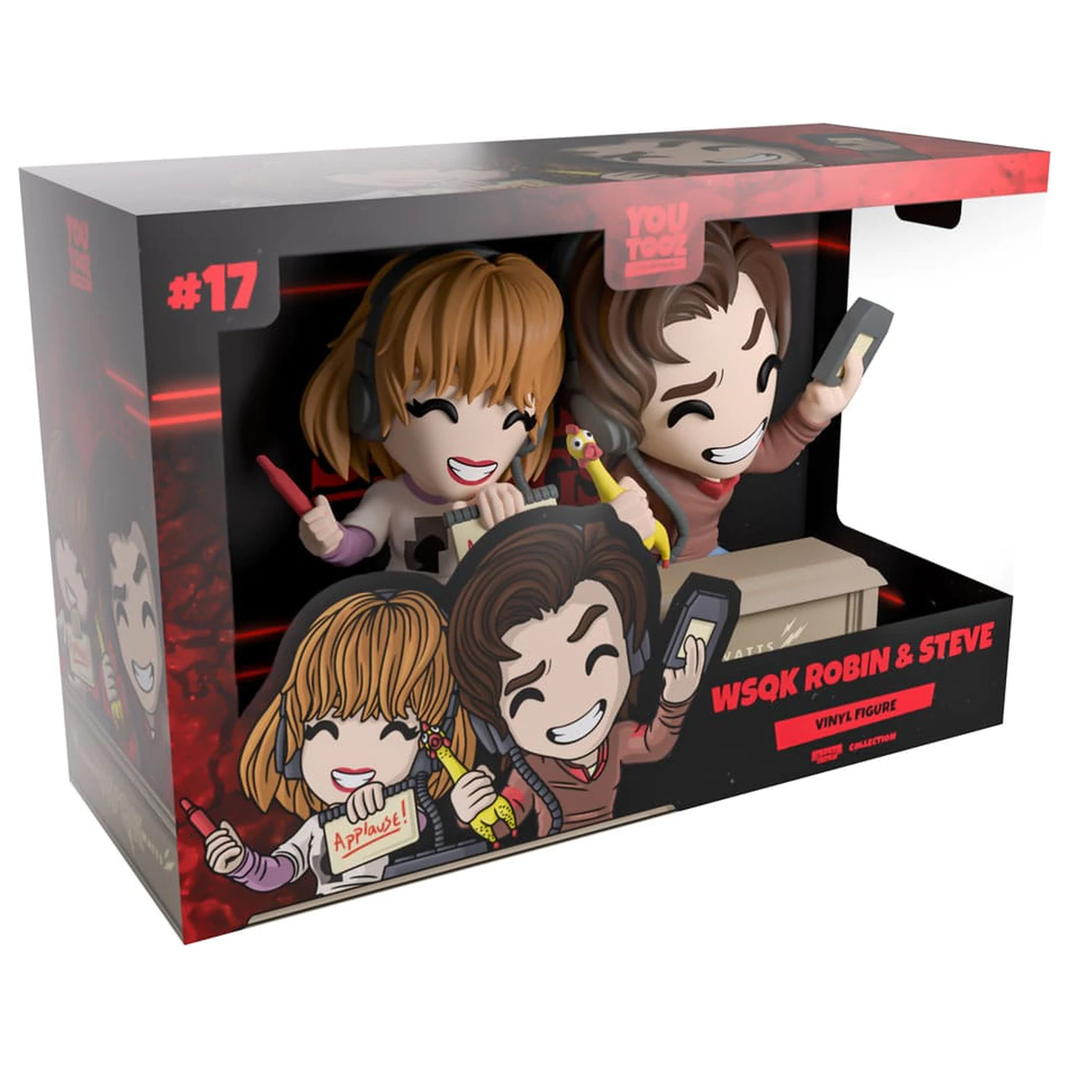 Stranger Things Vinyl Figure WSQK Robin & Steve 13 cm   product photo