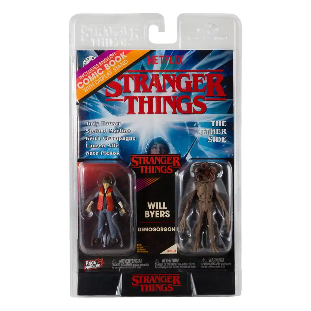 Stranger Things Action Figures Will Byers and Demogorgon 8 cm product photo