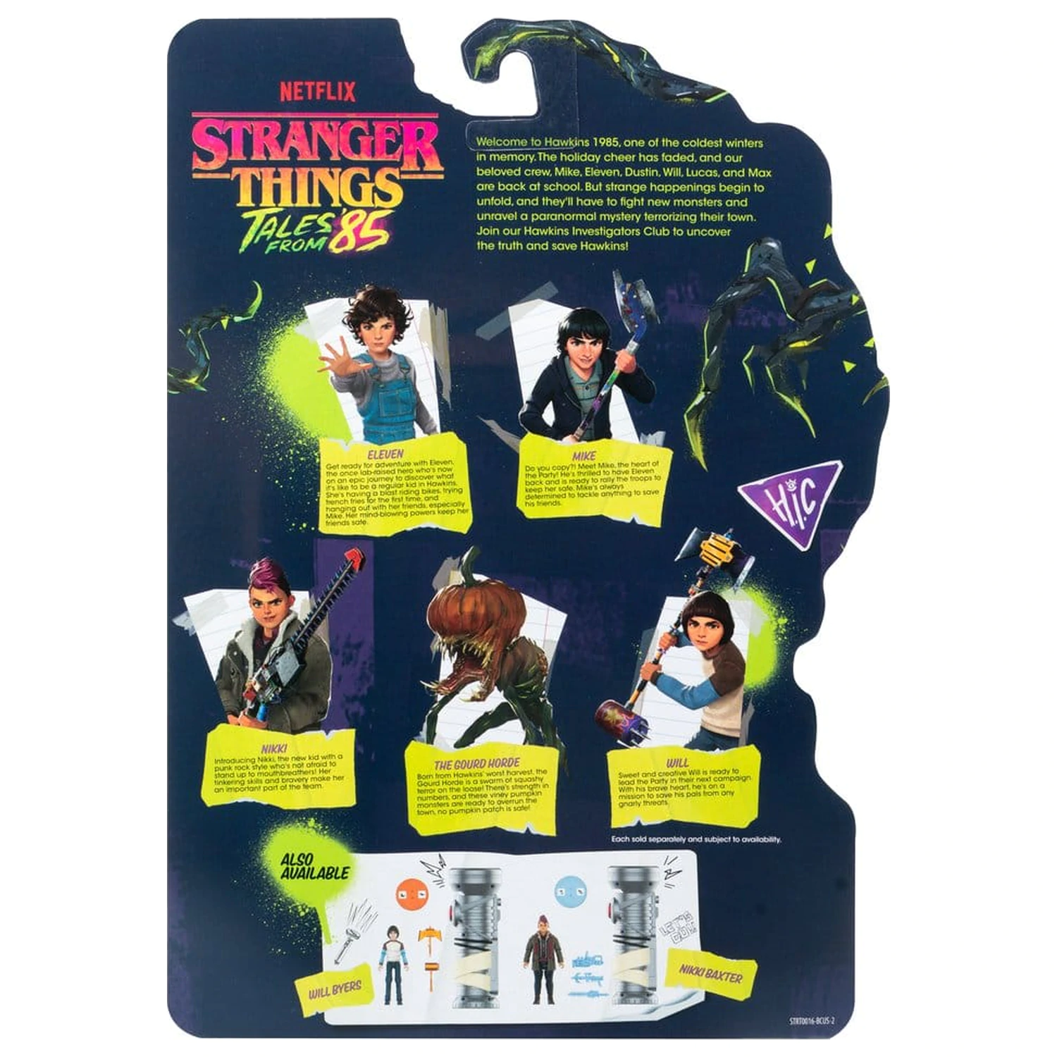 Stranger Things World Of Core Action Figure Eleven #1 product photo