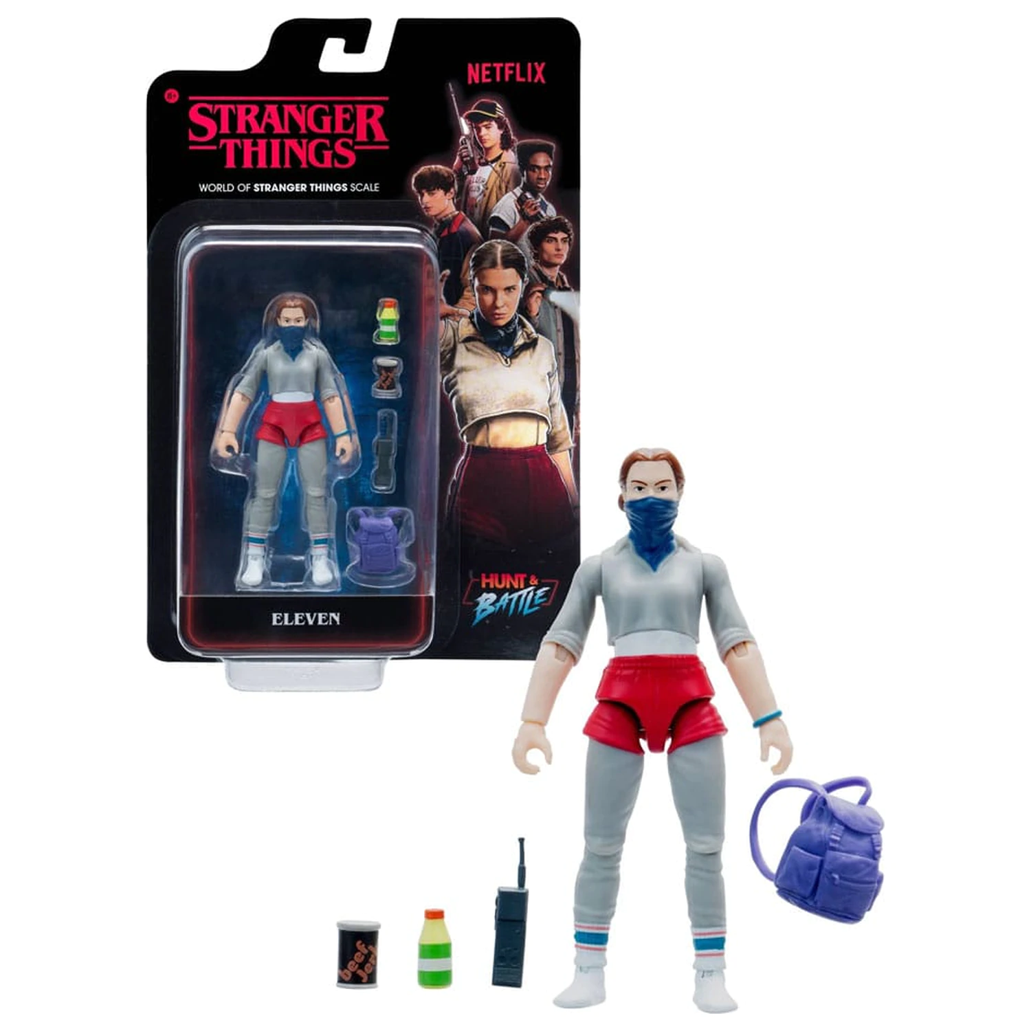 Stranger Things World Of Core Figures  Action Figure Eleven #2 with Accy 10 cm          product photo