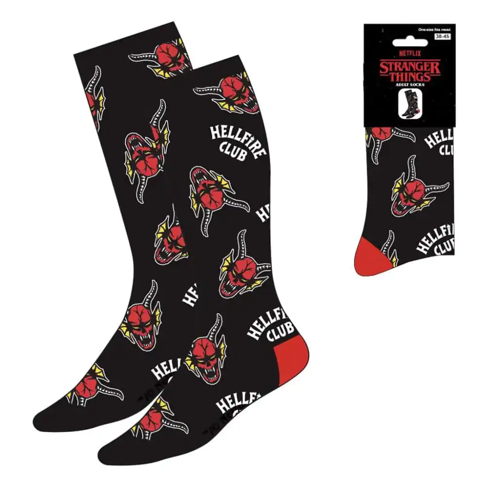 Stranger Things Socks Hellfire Club 38-45  product photo