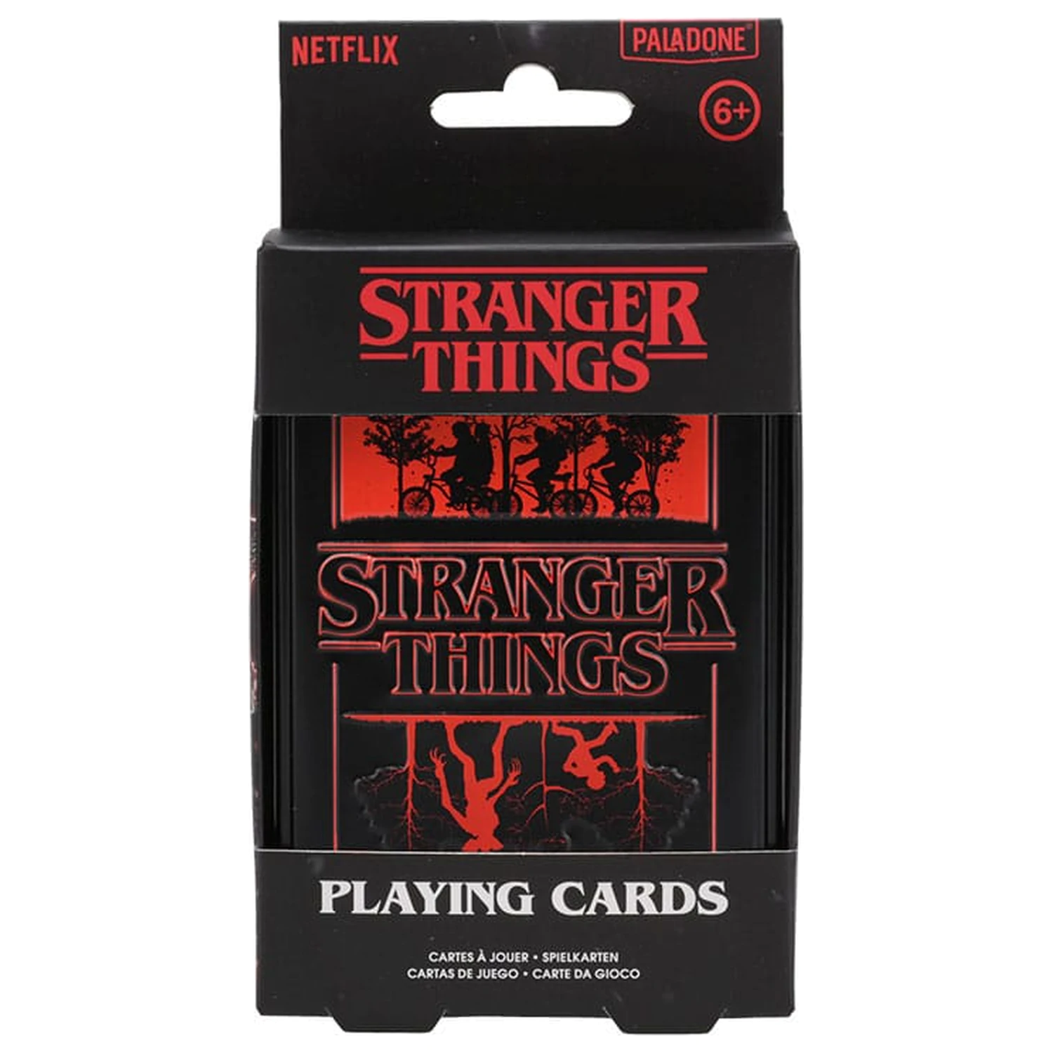 Stranger Thinngs 5 Playing Cards Metal product photo