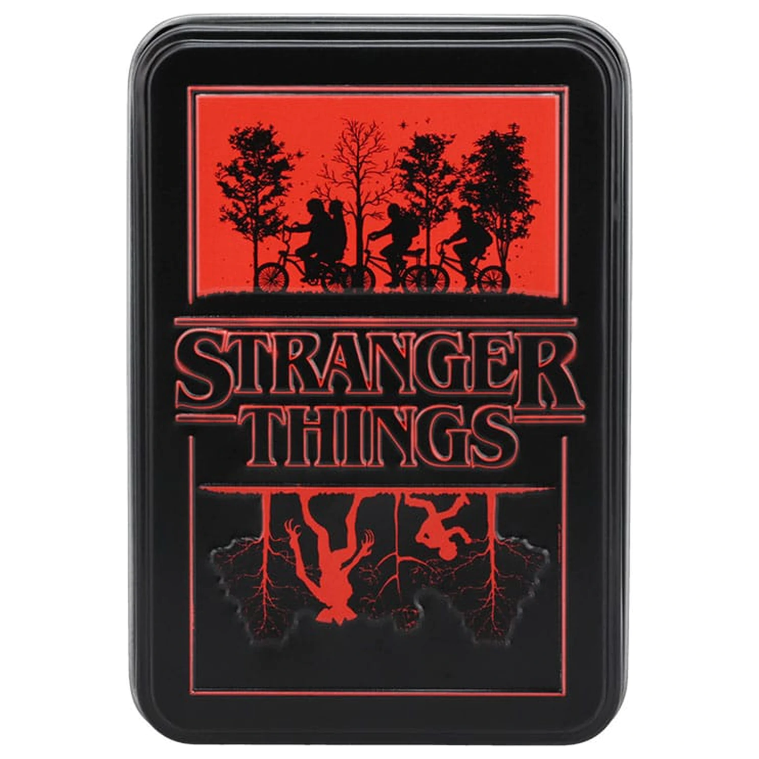 Stranger Thinngs 5 Playing Cards Metal product photo