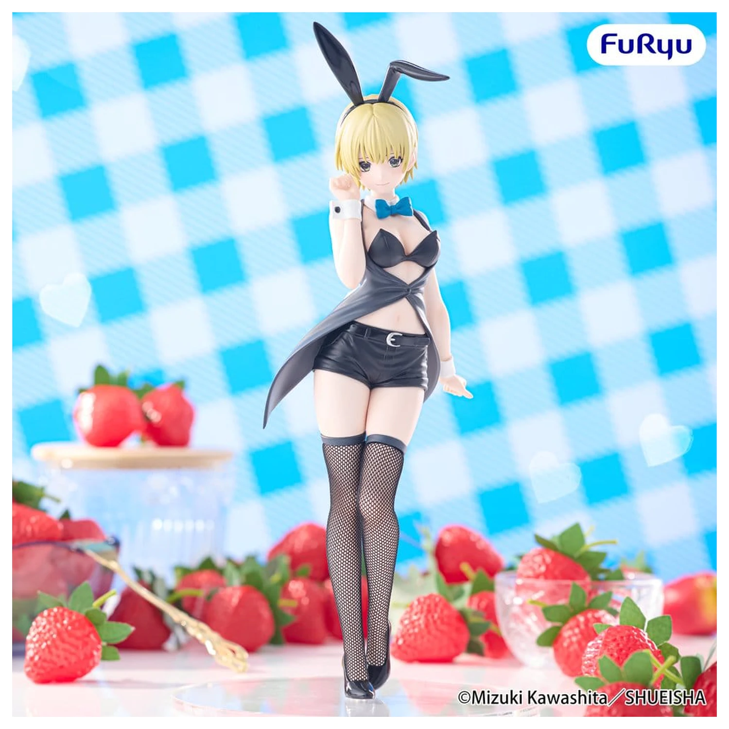 Strawberry 100% BiCute Bunnies PVC Figure Tsukasa Nishino 27 cm product photo