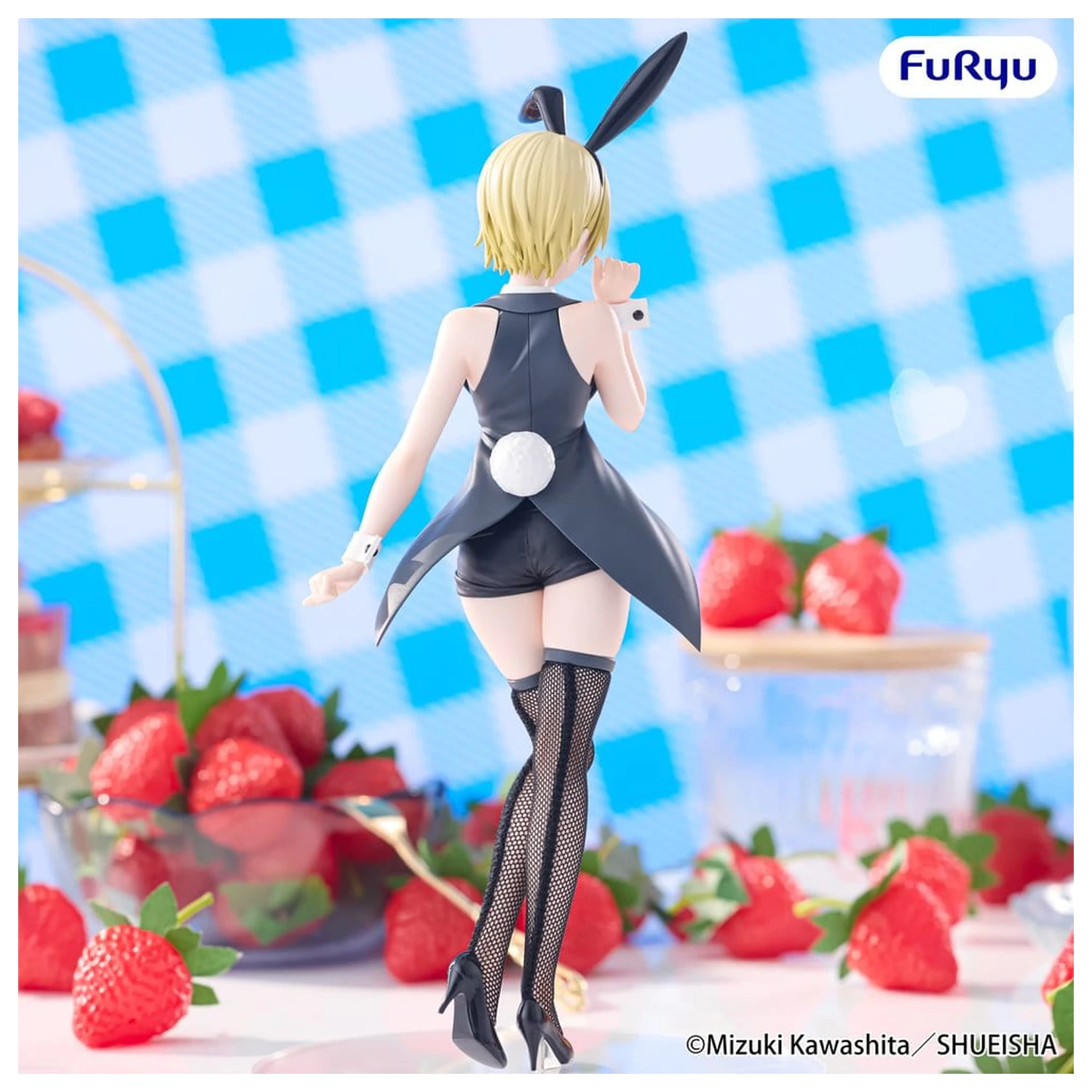 Strawberry 100% BiCute Bunnies PVC Figure Tsukasa Nishino 27 cm product photo
