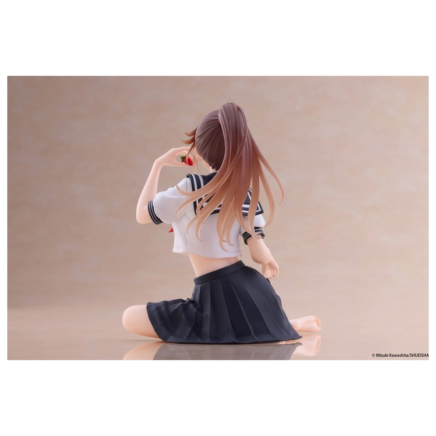 Strawberry 100% Desktop Cute PVC Figure Satsuki Kitaoji (School uniform Ver.) 18 cm product photo