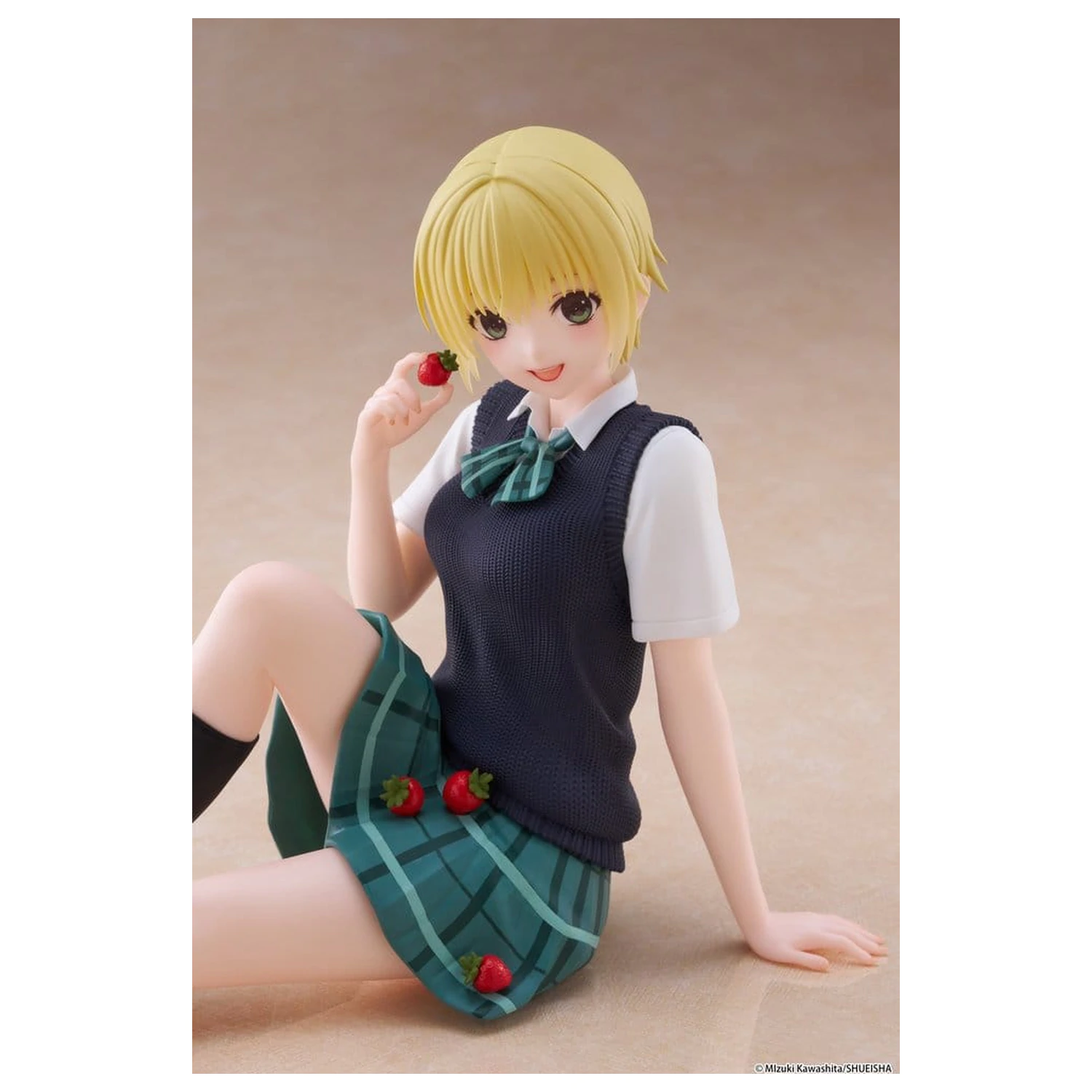 Strawberry 100% Desktop Cute PVC Figure Tsukasa Nishino (School uniform Ver.) 13 cm product photo