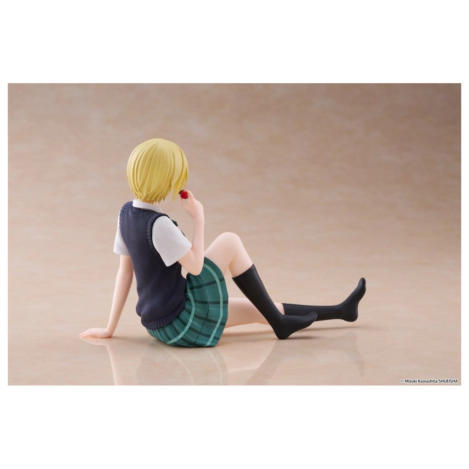 Strawberry 100% Desktop Cute PVC Figure Tsukasa Nishino (School uniform Ver.) 13 cm product photo