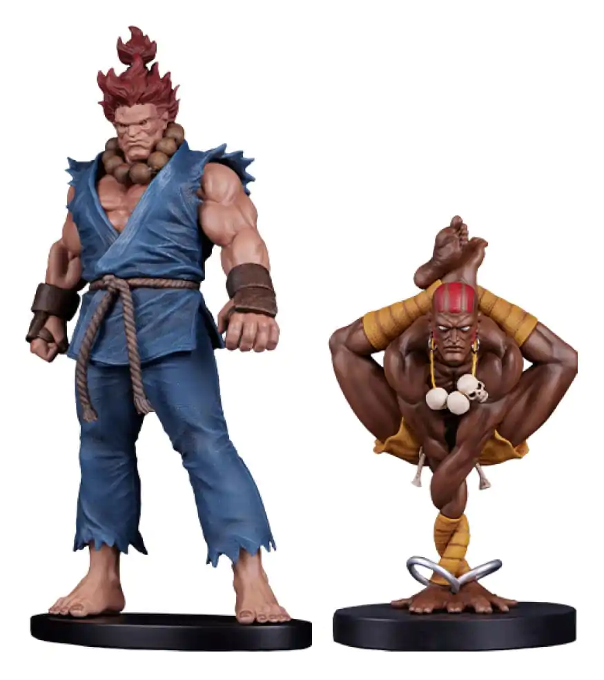 Street Fighter PVC Statues 1/10 Akuma & Dhalsim 21 cm termékfotó