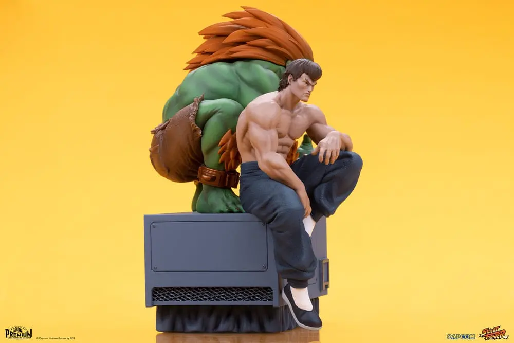 Street Fighter PVC Statues 1/10 Blanka & Fei Long 21 cm termékfotó