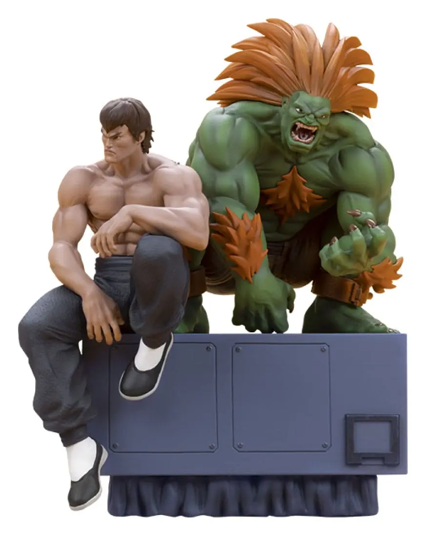 Street Fighter PVC Statues 1/10 Blanka & Fei Long 21 cm termékfotó