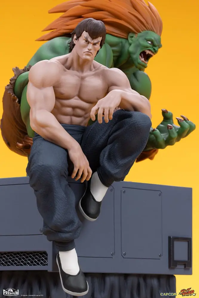 Street Fighter PVC Statues 1/10 Blanka & Fei Long 21 cm termékfotó