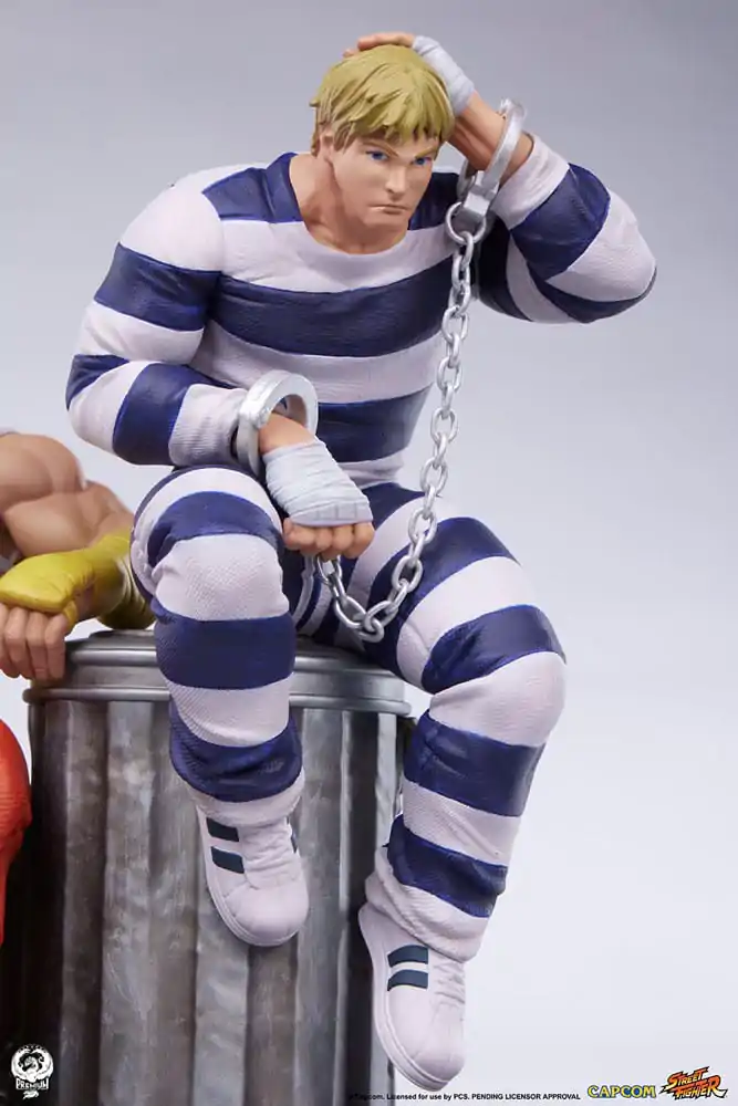 Street Fighter PVC Statue 1/10 Cody & Guy 18 cm product photo