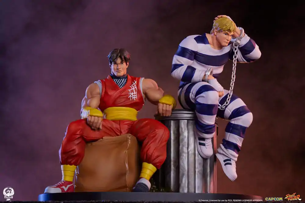 Street Fighter PVC Statue 1/10 Cody & Guy 18 cm product photo