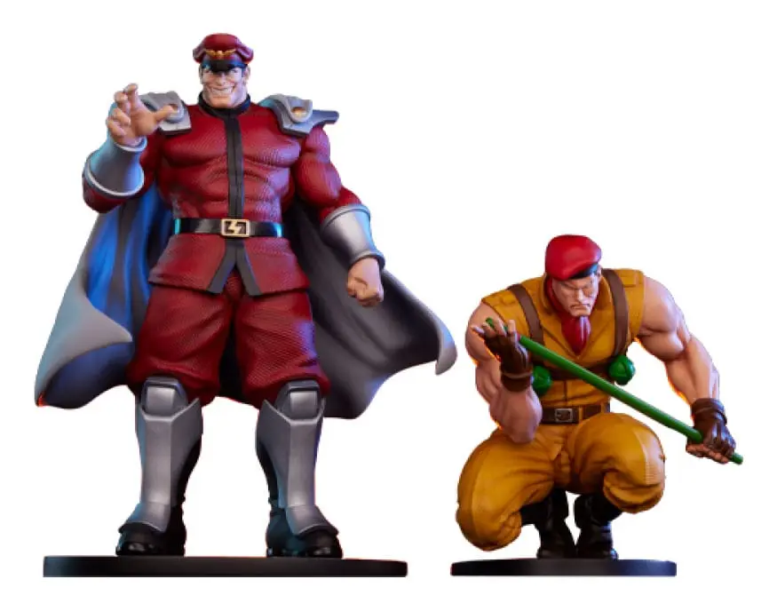 Street Fighter PVC Statues 1/10 M. Bison & Rolento 21 cm termékfotó