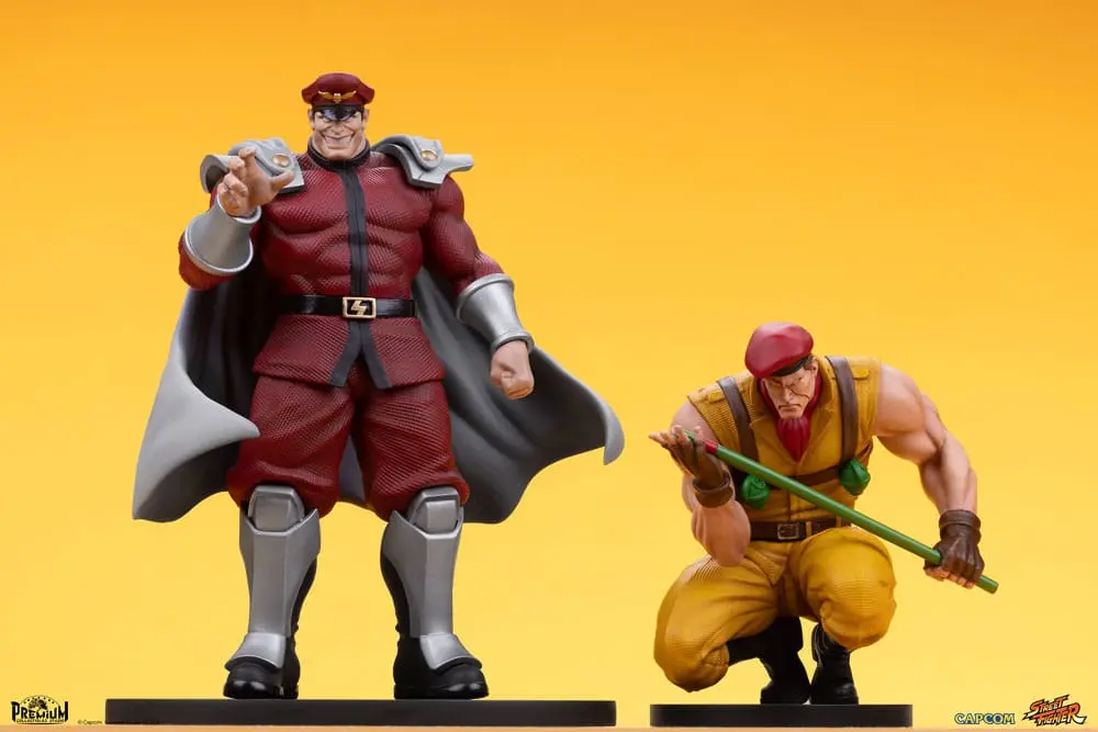 Street Fighter PVC Statues 1/10 M. Bison & Rolento 21 cm termékfotó