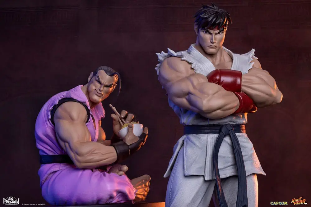 Street Fighter PVC Statues 1/10 Ryu &amp; Dan 18 cm product photo