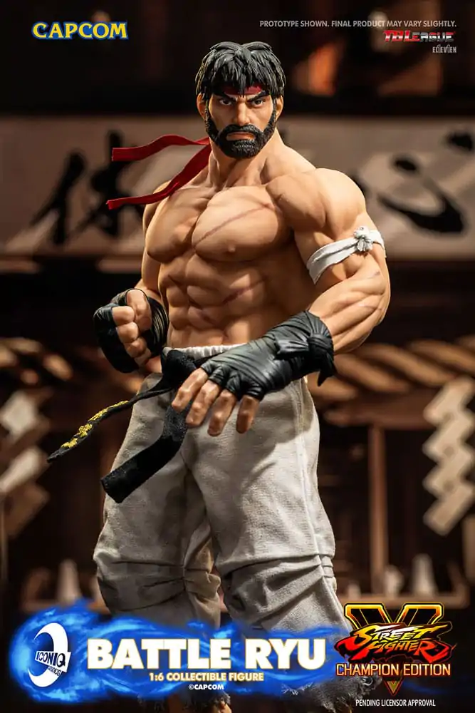 Street Fighter Action Figure 1/6 Battle Ryu 30 cm product photo