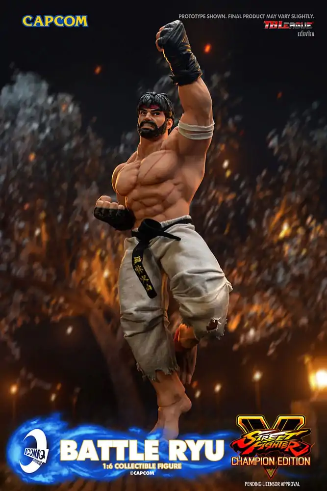 Street Fighter Action Figure 1/6 Battle Ryu 30 cm product photo