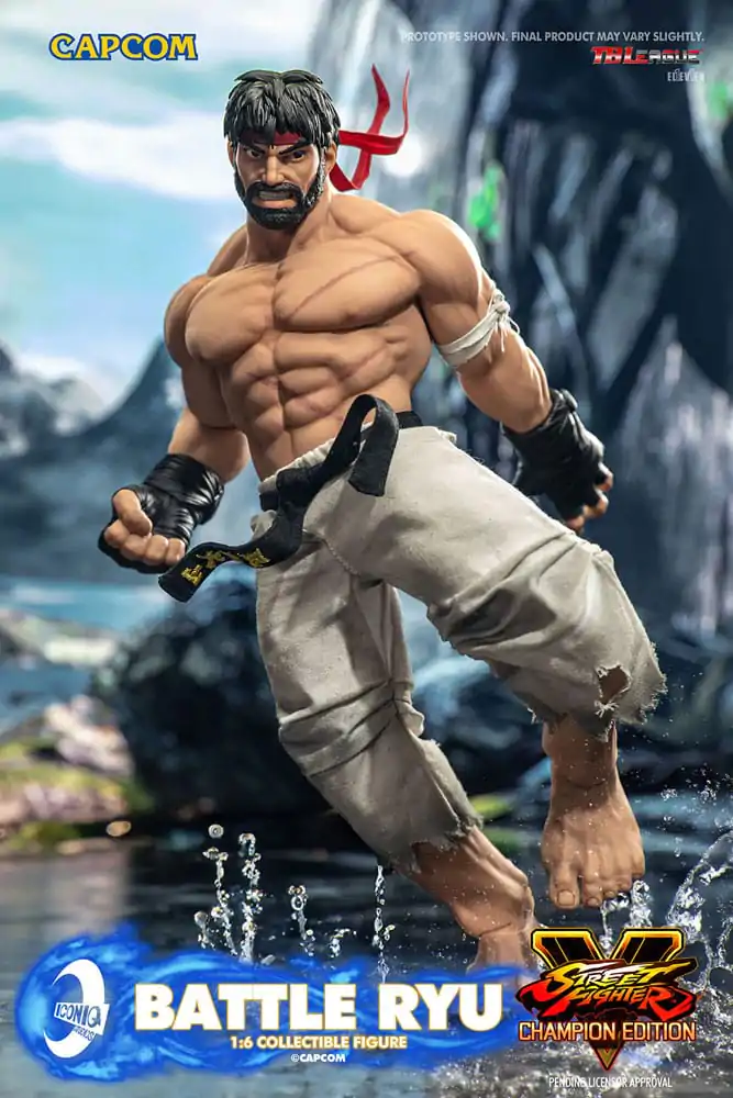 Street Fighter Action Figure 1/6 Battle Ryu 30 cm product photo