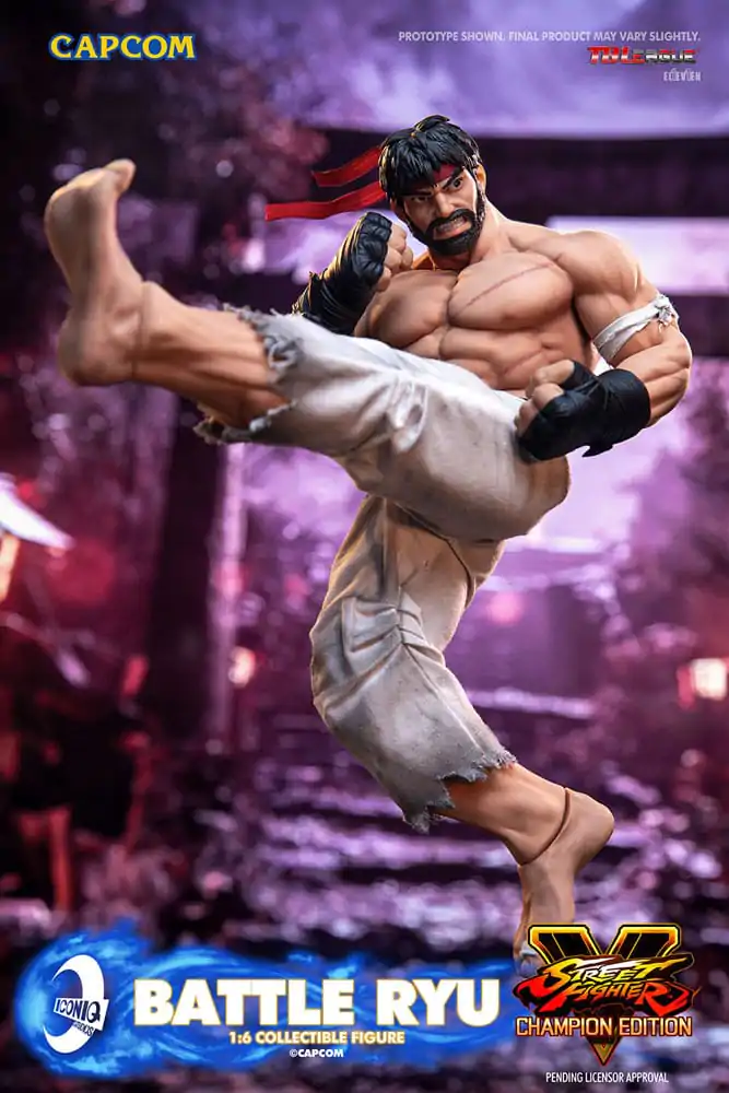 Street Fighter Action Figure 1/6 Battle Ryu 30 cm product photo