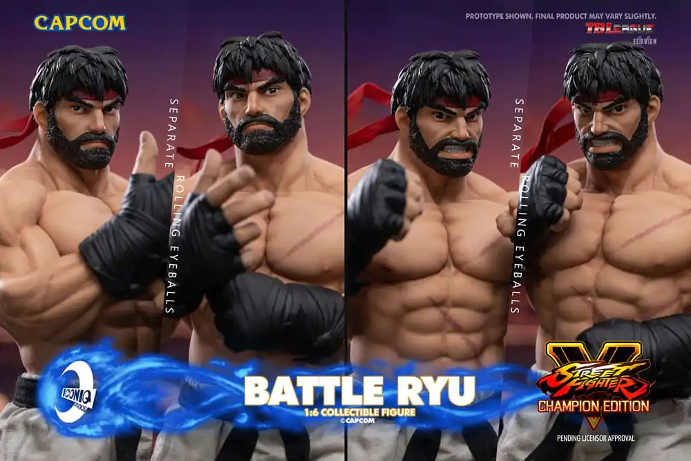 Street Fighter Action Figure 1/6 Battle Ryu 30 cm product photo