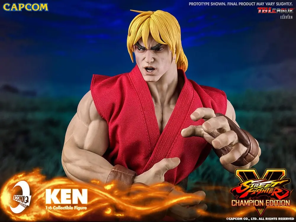 Street Fighter Action Figure 1/6 Ken Masters 30 cm termékfotó