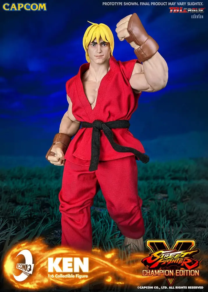 Street Fighter Action Figure 1/6 Ken Masters 30 cm termékfotó