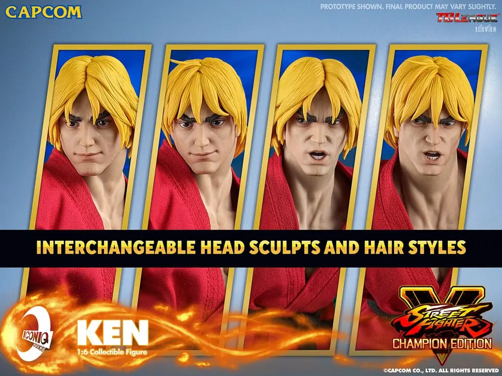 Street Fighter Action Figure 1/6 Ken Masters 30 cm termékfotó